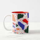 Recherche de fractale tasses Abstrait