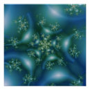 Recherche de fractale bleue posters Numérique