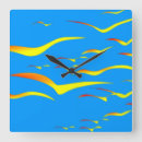 Zoek naar vliegen klokken Abstract