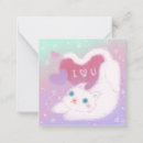 Recherche de chat kawaii vœux cartes Pastel