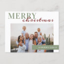 Recherche de noël élégant cartes postales Simple
