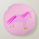 Recherche de licorne rose coussins Fille