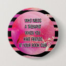 Recherche de bibliophile badges Drôle