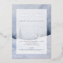 Recherche de bleu glacial invitations Moderne