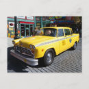Recherche de taxi new york cartes postales Vintage