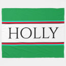 Recherche de vert rouge couvertures plaids Brillant