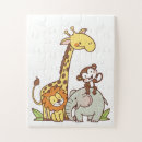 Recherche de girafe mignonne puzzles Enfants