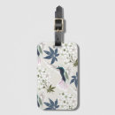 Recherche de oiseau bleu bagages étiquettes Blanc