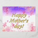Recherche de fleurs roses cartes postales Future maman