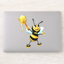 Recherche de abeille joyeuse autocollants Heureux
