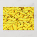 Recherche de bananes jaunes cartes postales Tropical