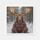 Zoek naar eland servetten Kerst