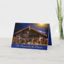 Recherche de raison de la saison vœux cartes Crèche