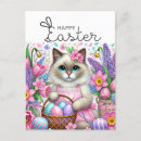 Recherche de chat de pâques cartes postales Lapin