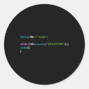 Recherche de langage de programmation autocollants Développement logiciel