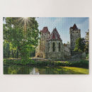 Zoek naar middeleeuwse puzzels Kasteel