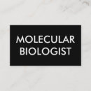 Recherche de biologistes cartes visite Biologie