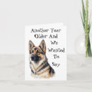 Recherche de allemand drôle anniversaire cartes Dog