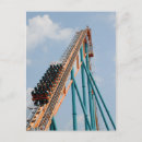 Recherche de montagnes russes cartes postales Amusement