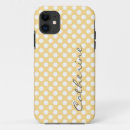 Recherche de pois jaune iphone coques Points