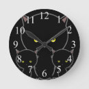 Recherche de chat noir horloges Pour enfants