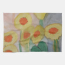 Recherche de pétales table linges Jaune
