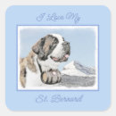Recherche de st bernard autocollants Mignon