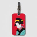 Recherche de japonais bagages étiquettes Geisha