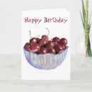 Recherche de cuir rouge vœux cartes Cerises