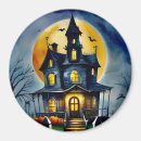 Recherche de maison hantée magnets Amusant