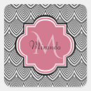 Recherche de motif rose noir autocollants Nom