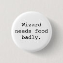 Recherche de magicien badges Nourriture
