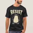 Zoek naar grappige pinguin tshirts Weerstaan