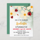 Recherche de coccinelles vœux cartes Marguerie