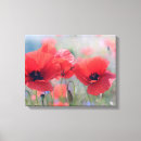 Recherche de pavots impressions sur toile Champ de pavots
