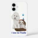 Recherche de chiot mignon iphone coques Caniche