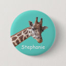 Recherche de girafes badges Faune