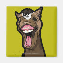 Recherche de tête de cheval magnets Humour