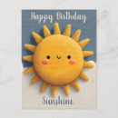 Recherche de visage du soleil cartes postales Nuages