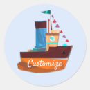 Zoek naar sleepboot stickers Zee