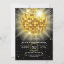 Recherche de t ball invitations Fête d'anniversaire disco