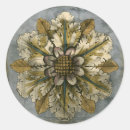 Recherche de arrière plan gris autocollants Fleur