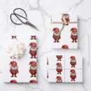 Recherche de père noël noir papier cadeau Toute personne