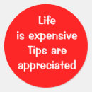 Recherche de pourboire autocollants Pointe