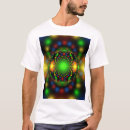 Recherche de conception de fractale tshirts Abstrait