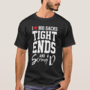 Recherche de tight end tshirts Fin