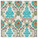 Zoek naar floral stoffen Turquoise