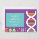 Zoek naar science party uitnodigingen Kwaad