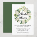 Recherche de floral wreath bridal shower invitations Couronne florale
