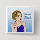 Recherche de petit oiseau badges Rétro